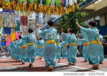 Kanagawa Prefecture Shonan Hiratsuka Tanabata Festival Citizens' Tanabata Dance 129174248