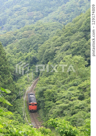 夏季的山口線 夏季的山口線 129174809
