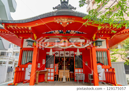 神戶八神社參拜：四宮神社（生田八神社中的第四神社）拜傳（四宮弁財天）神戶市中央區中山手通 129175057