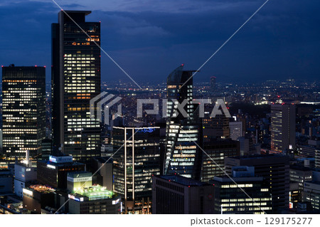 JR名古屋站週邊地區正在進行再開發（從名古屋王子大飯店天空塔出發） 129175277