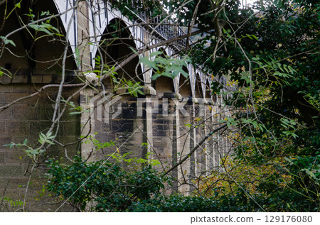Pontecysyllte Aqueduct, side of pier (Wales) 129176080