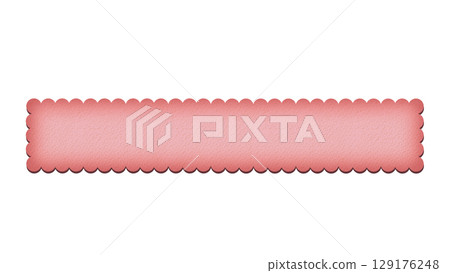 Biscuit ticker base (strawberry) 129176248