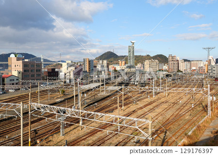 Fukuoka Prefecture, Kitakyushu City, Mojiko Station Terminal 129176397