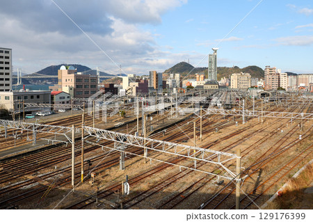 Fukuoka Prefecture, Kitakyushu City, Mojiko Station Terminal 129176399