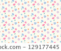 Floral wrapping paper 129177445