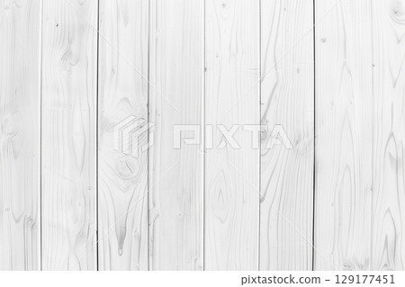 White wood seamless grain texture background 129177451