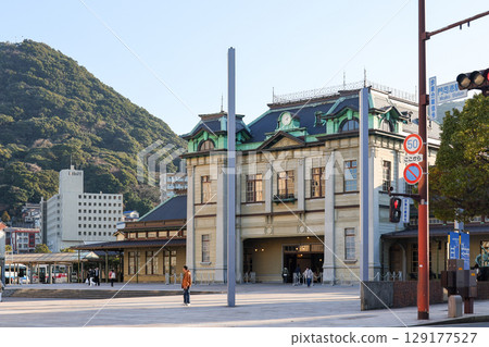 Fukuoka Prefecture, Kitakyushu City, Mojiko Station Fukuoka Prefecture, Kitakyushu City, Mojiko Station 129177527
