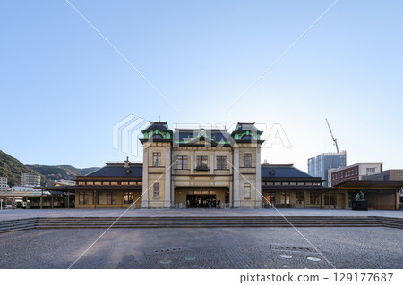 Fukuoka Prefecture, Kitakyushu City, Mojiko Station Fukuoka Prefecture, Kitakyushu City, Mojiko Station 129177687