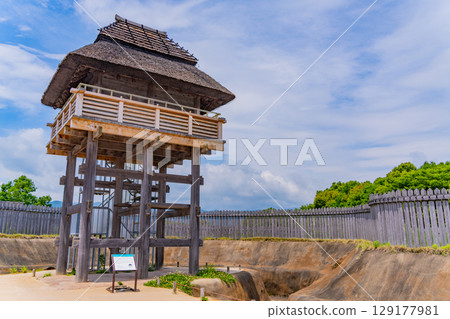 [Saga Prefecture] Yoshinogari Ruins, North Inner Bailey, Watchtower 129177981
