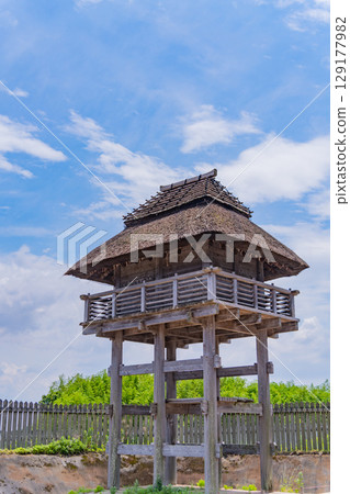 [Saga Prefecture] Yoshinogari Ruins, North Inner Bailey, Watchtower 129177982