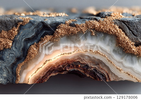 Premium stone material. Marble polished surface. Veining details. Stone texture. Premium stone material. Marble polished surface. Veining details. Stone texture. 129178006