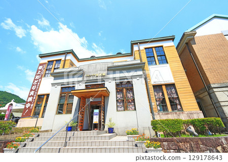 岐阜郡郡上市郡上八幡博覽中心風景 岐阜郡郡上市郡上八幡博覽中心風景 129178643