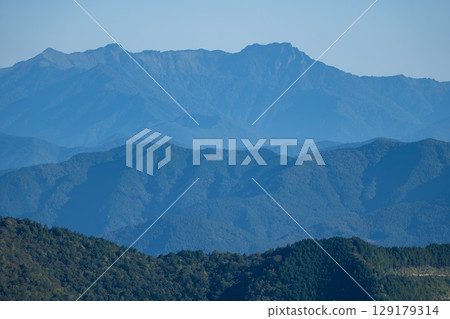 Mt. Ishigaki in the fall 129179314