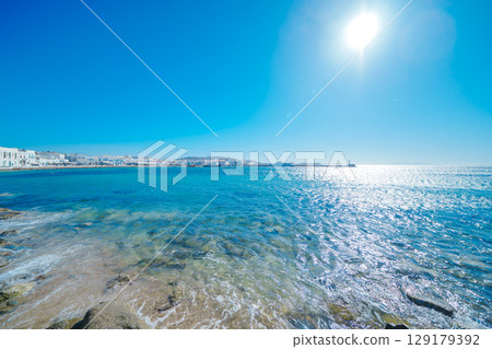 Beautiful landscape of Mykonos Beautiful landscape of Mykonos 129179392