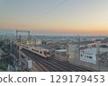 Sunset at Ishikiri Station 129179453