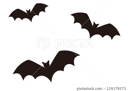 Illustration of a swarm of bats Illustration of a swarm of bats 129179573