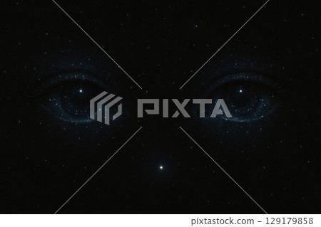 The eyes of the universe are in vastness. 129179858