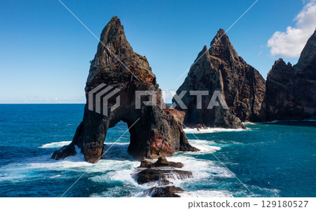 Landscape with Ponta de Sao Lourenco, Madeira Island, Portugal 129180527