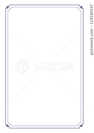 簡約藍紫色邊框傳單背景素材傳單明信片背景素材向量透明png 簡約藍紫色邊框傳單背景素材傳單明信片背景素材向量透明png 129180547