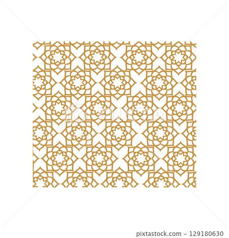 mandala flower And seamless pattern luxury vector seamless pattern. Ornament, Traditional, Ethnic, Arabic, islamic, moroccan, thai, Turkish, Indian motifs. 129180630