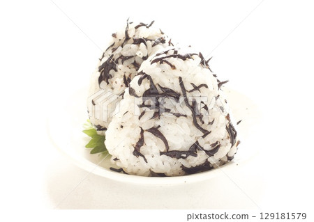 Hijiki rice ball Hijiki rice ball 129181579