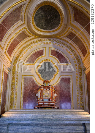 Munich Residenz, former royal palace of the Wittelsbach monarchs of Bavaria, with large art collection, in Munich, Germany 129182370