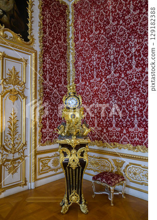 Munich Residenz, former royal palace of the Wittelsbach monarchs of Bavaria, with large art collection, in Munich, Germany 129182388
