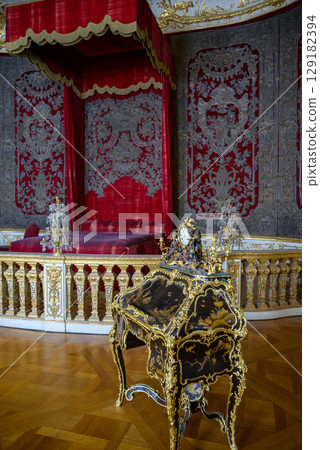 Munich Residenz, former royal palace of the Wittelsbach monarchs of Bavaria, with large art collection, in Munich, Germany 129182394