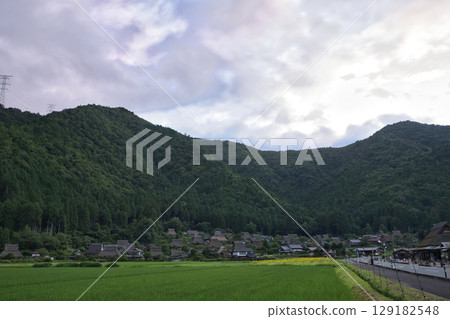 山京都:深山茅葺村和山脈 5 山京都:深山茅葺村和山脈 5 129182548