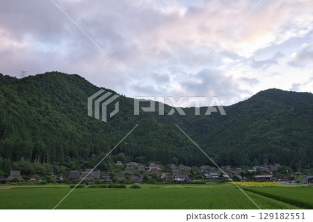 Mountain Kyoto: Miyama Kayabuki Village and Mountain Range 8 Mountain Kyoto: Miyama Kayabuki Village and Mountain Range 8 129182551