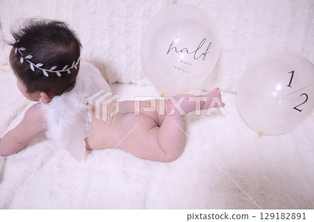 Angel baby turns 100 days old 129182891