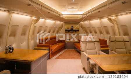 VIP room on government plane 129183494