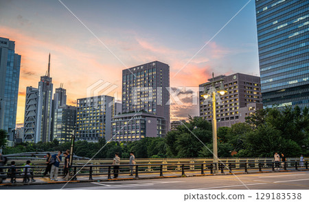 Juntendo University and Ochanomizu Bridge in the sunset (Ochanomizu) Juntendo University and Ochanomizu Bridge in the sunset (Ochanomizu) 129183538