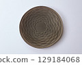 Brown plate 2 129184068