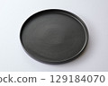Black dish 129184070