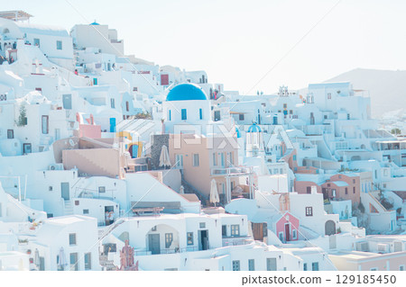 希臘美麗的風景 129185450