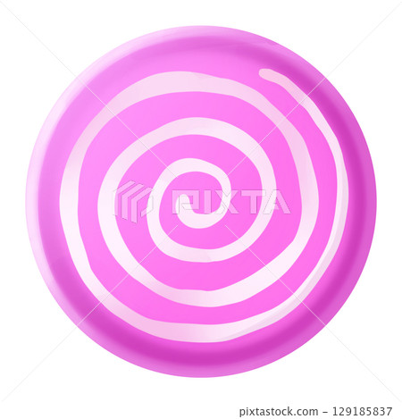 Pink swirl candy Pink swirl candy 129185837