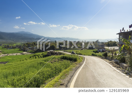 尼泊爾加德滿都谷地的農村地區 尼泊爾加德滿都谷地的農村地區 129185969