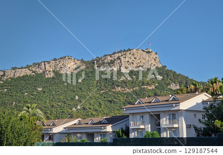 Top of the Calis Tepesi Hill in Kemer Turkey Top of the Calis Tepesi Hill in Kemer Turkey 129187544