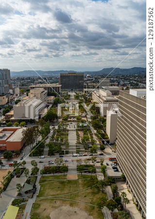 美國洛杉磯市中心 129187562