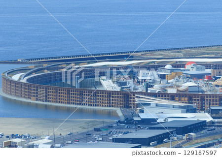 大阪關西世博會的大屋頂環（大阪府大阪市此花區） 129187597