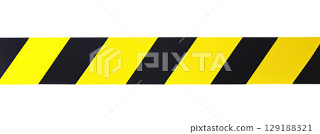 Horizontal Caution Tape 129188321