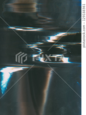 Glitch background. Wave distortion screen. Fragmented light lens abstract black texture. Analog color error blur weathered effect. Glitch background. Wave distortion screen. Fragmented light lens abstract black texture. Analog color error blur weathered effect. 129188361
