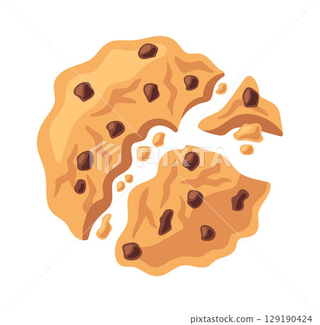 Holiday baking cookie cracked biscuit Holiday baking cookie cracked biscuit 129190424