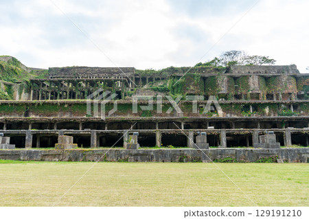 Sado City, Niigata Prefecture, Kitazawa Flotation Plant Ruins on Sado Island 129191210