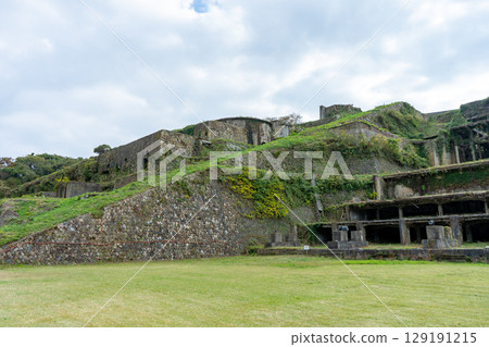 Sado City, Niigata Prefecture, Kitazawa Flotation Plant Ruins on Sado Island 129191215