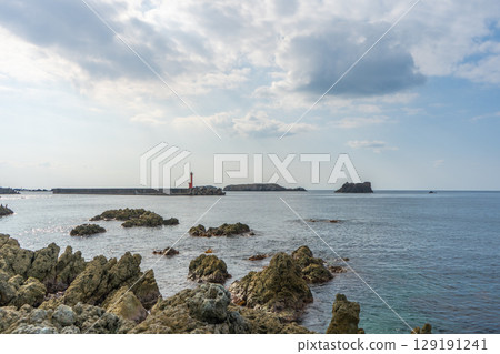 Sado Island Nanaura Beach, Sado City, Niigata Prefecture Sado Island Nanaura Beach, Sado City, Niigata Prefecture 129191241