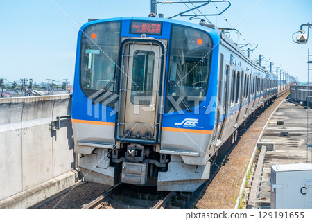 森關下站，仙台機場聯絡線，SAT721系列，開往仙台機場，路基，高架 129191655