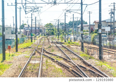 Between Minamisendai Station and Natori Station, Tohoku Main Line, Sendai Airport Access Line, Trackbed, Switch, Point 129191660