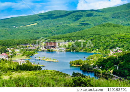 Lake Shirakaba, Nagano Lake Shirakaba, Nagano 129192701